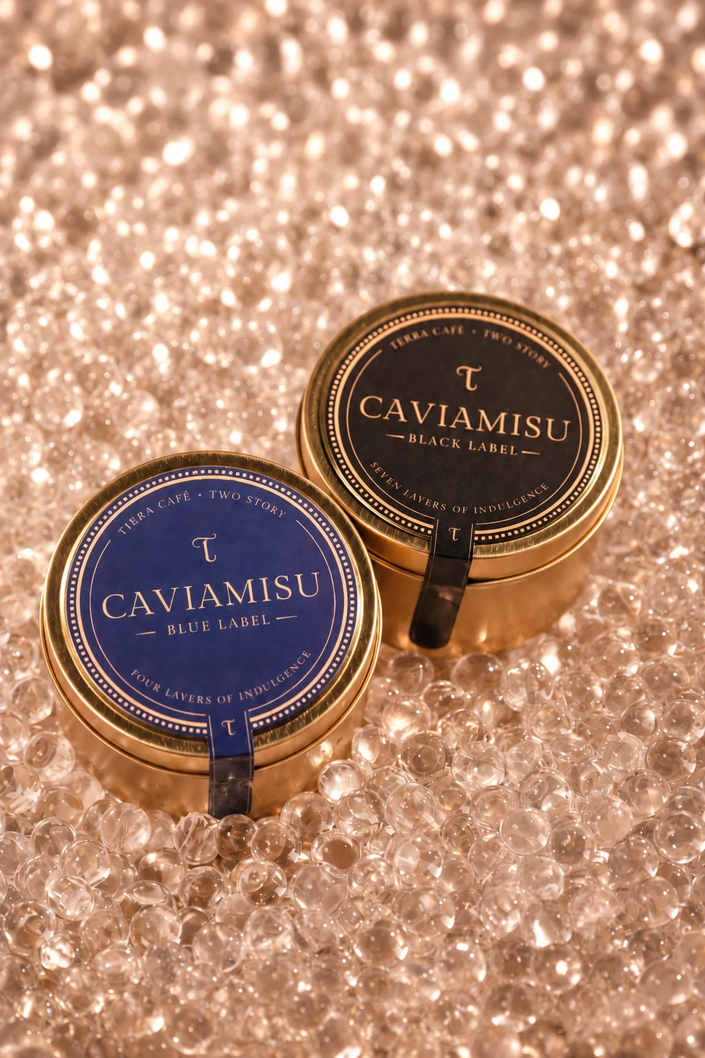 Caviamisu Blue Label and Black Label from Terra Café × Two Story